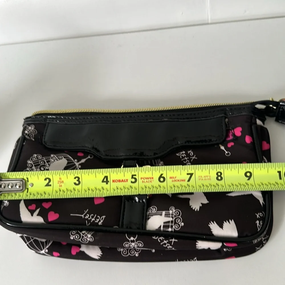 Bird and Cages Print XOX Betsey CosmeticsBag